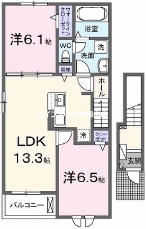 サンフォレストハルレイの物件間取画像